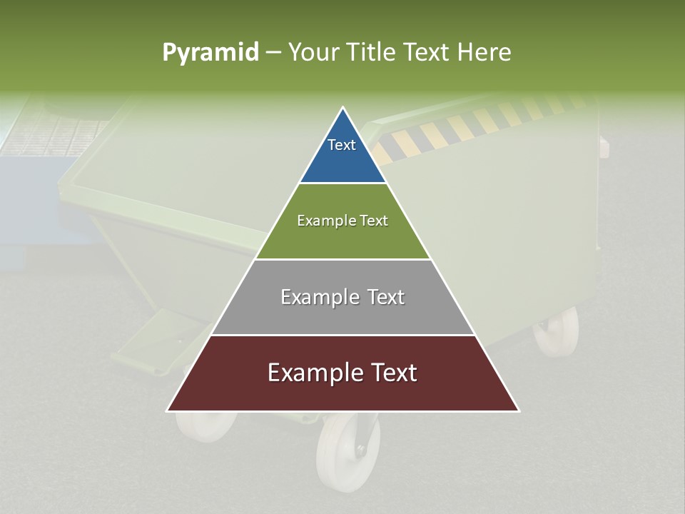 Bin Mobile Rubbish PowerPoint Template