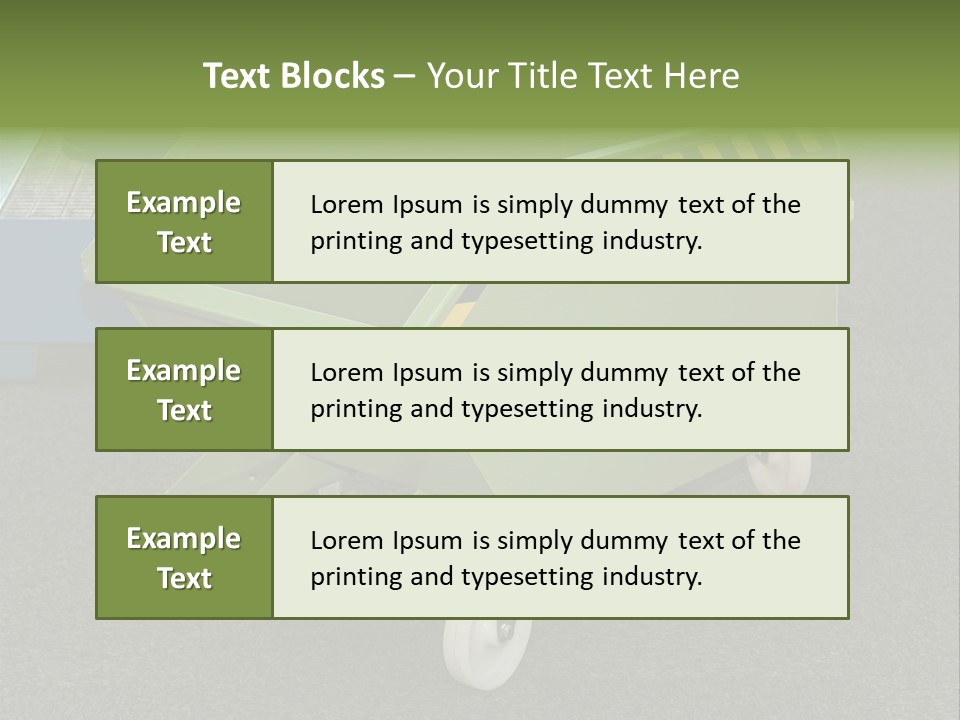 Bin Mobile Rubbish PowerPoint Template