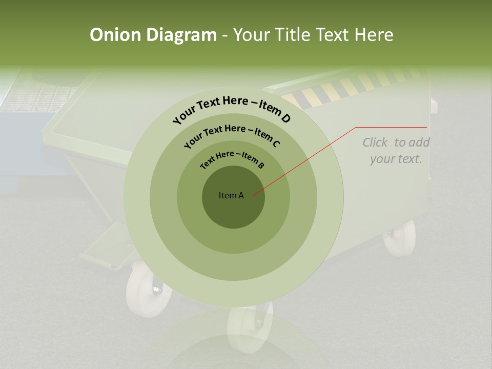Bin Mobile Rubbish PowerPoint Template