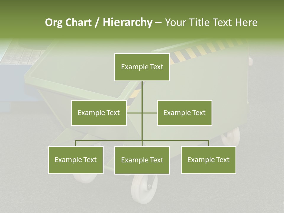 Bin Mobile Rubbish PowerPoint Template