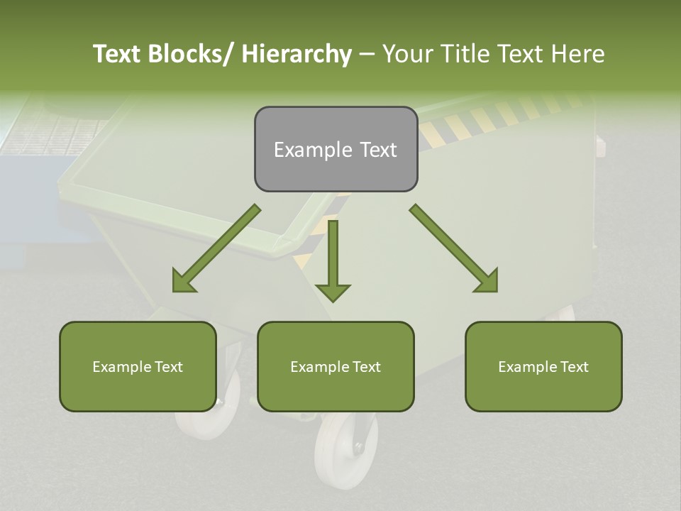 Bin Mobile Rubbish PowerPoint Template