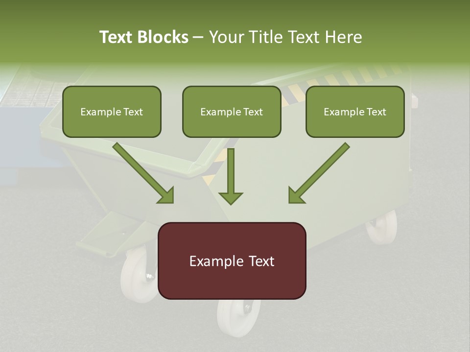 Bin Mobile Rubbish PowerPoint Template