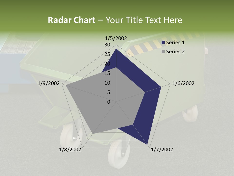 Bin Mobile Rubbish PowerPoint Template