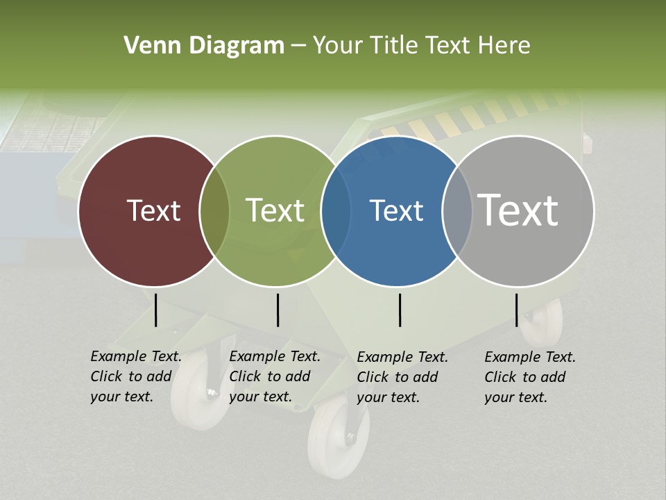 Bin Mobile Rubbish PowerPoint Template