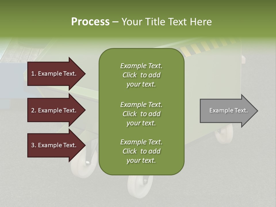 Bin Mobile Rubbish PowerPoint Template