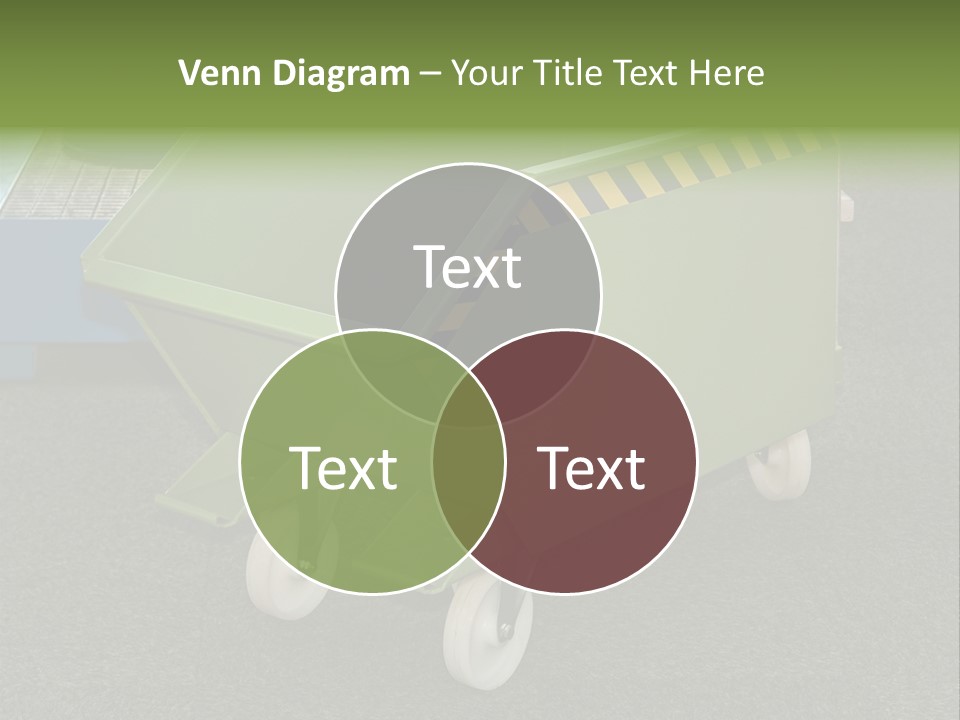 Bin Mobile Rubbish PowerPoint Template