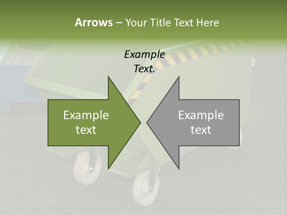 Bin Mobile Rubbish PowerPoint Template