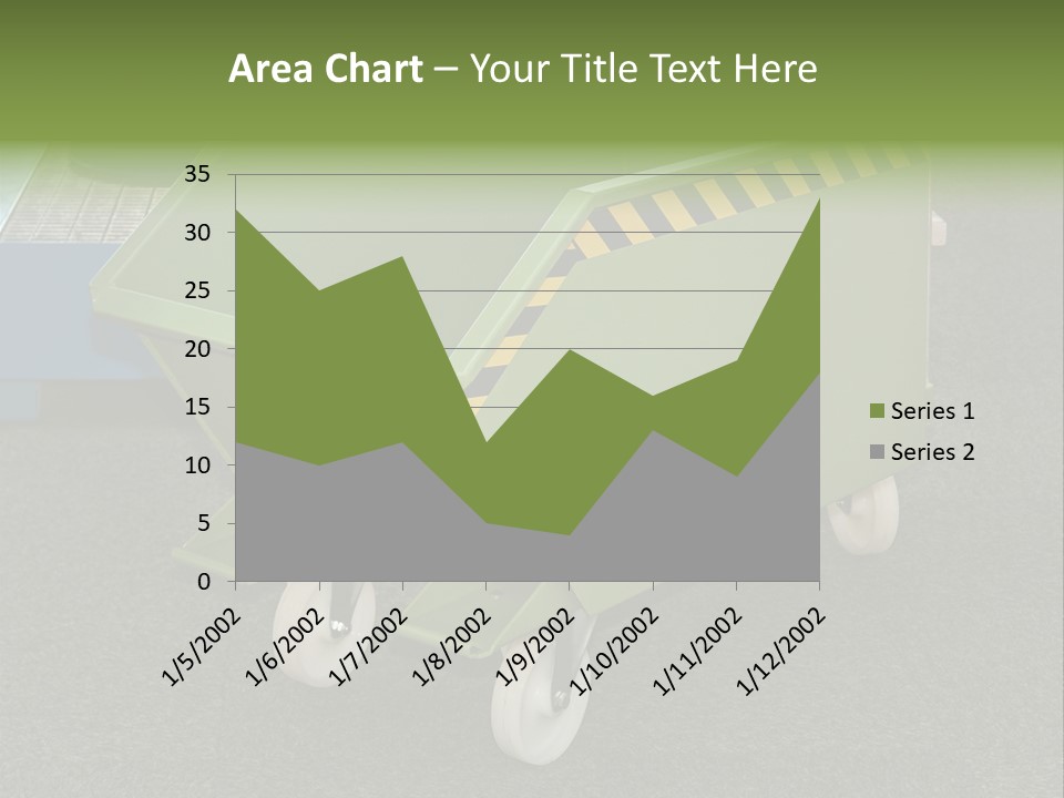 Bin Mobile Rubbish PowerPoint Template
