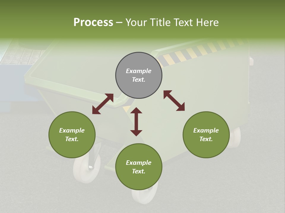 Bin Mobile Rubbish PowerPoint Template