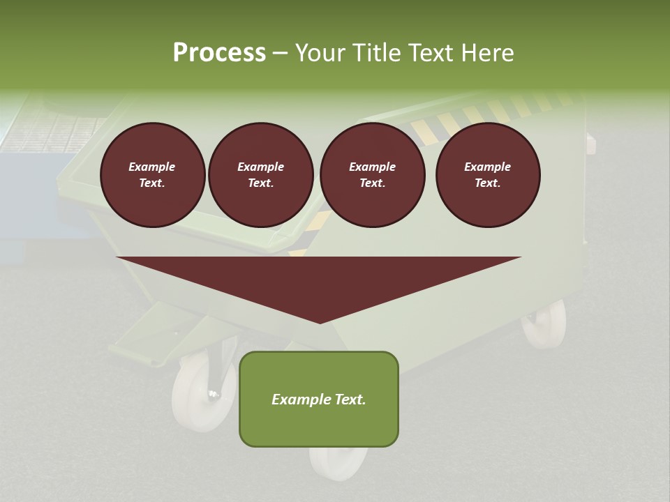 Bin Mobile Rubbish PowerPoint Template