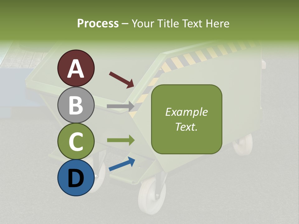 Bin Mobile Rubbish PowerPoint Template