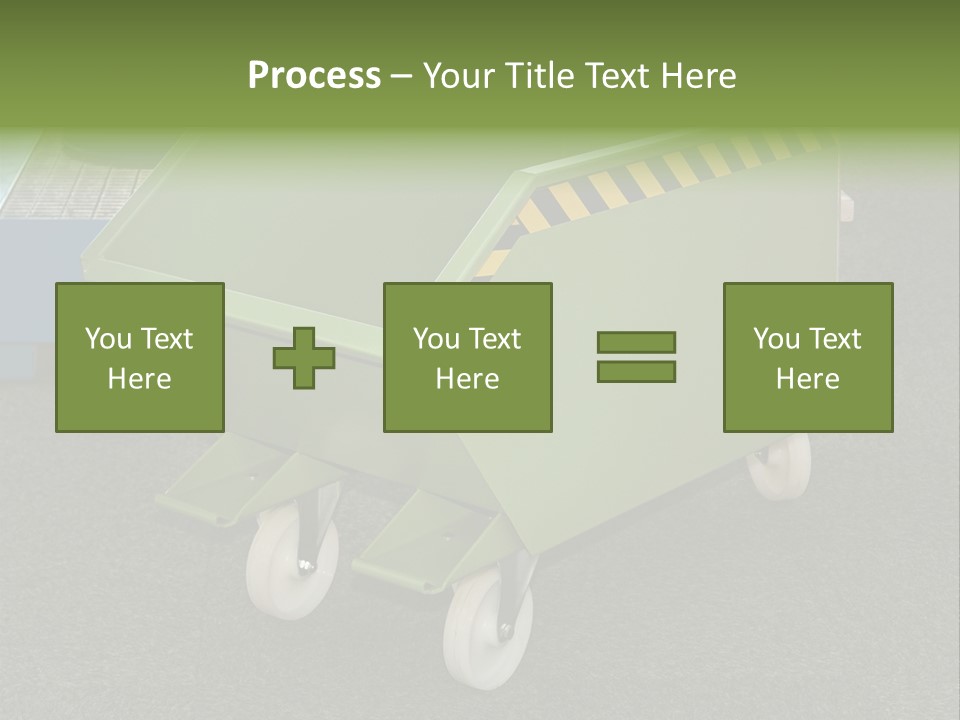 Bin Mobile Rubbish PowerPoint Template