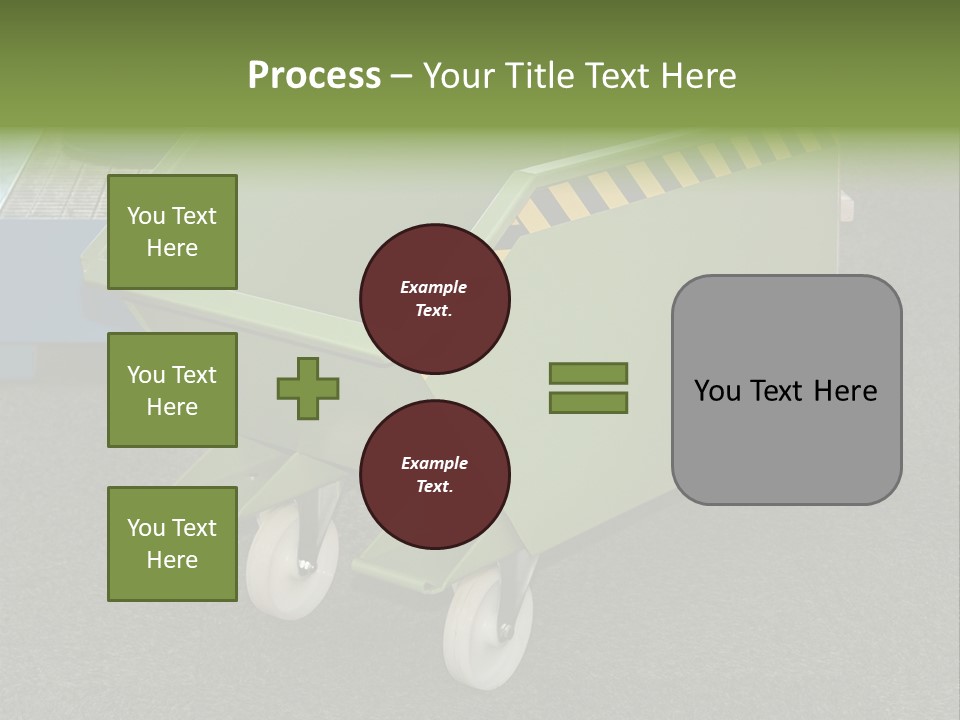 Bin Mobile Rubbish PowerPoint Template