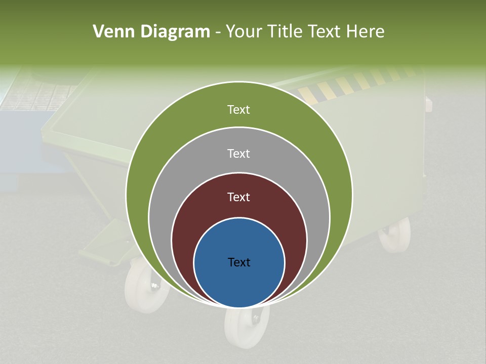 Bin Mobile Rubbish PowerPoint Template