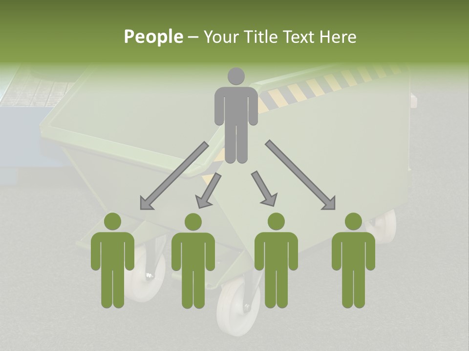 Bin Mobile Rubbish PowerPoint Template
