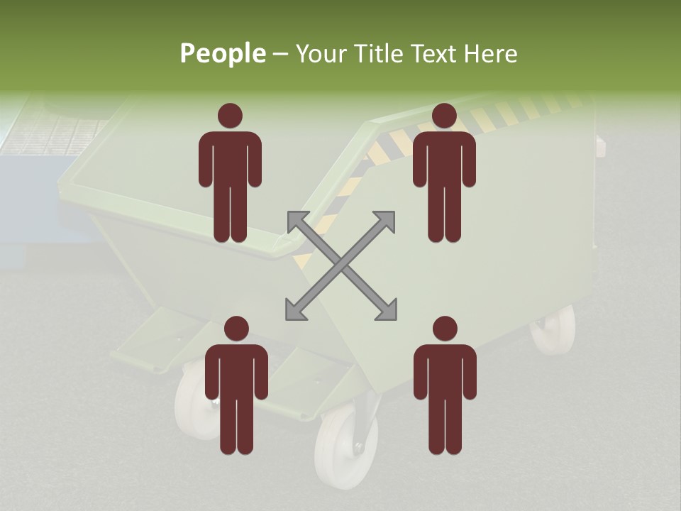 Bin Mobile Rubbish PowerPoint Template