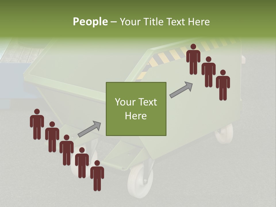 Bin Mobile Rubbish PowerPoint Template