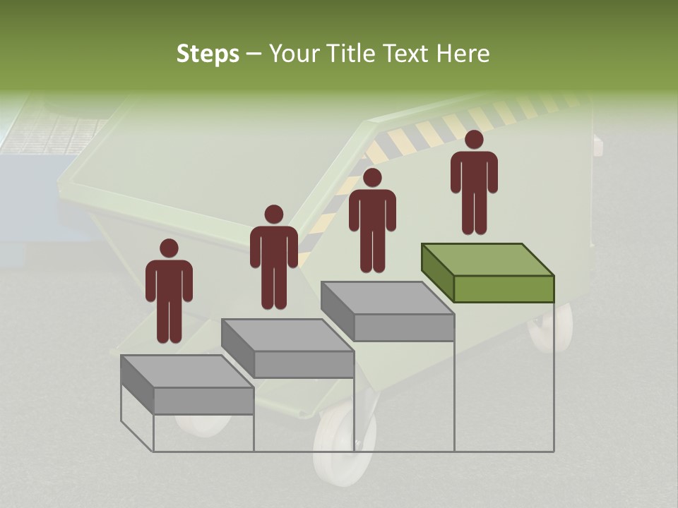 Bin Mobile Rubbish PowerPoint Template