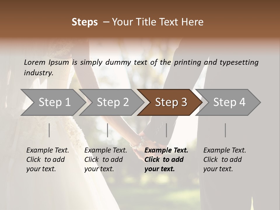 Body Care Short Hair Brown Eyes PowerPoint Template