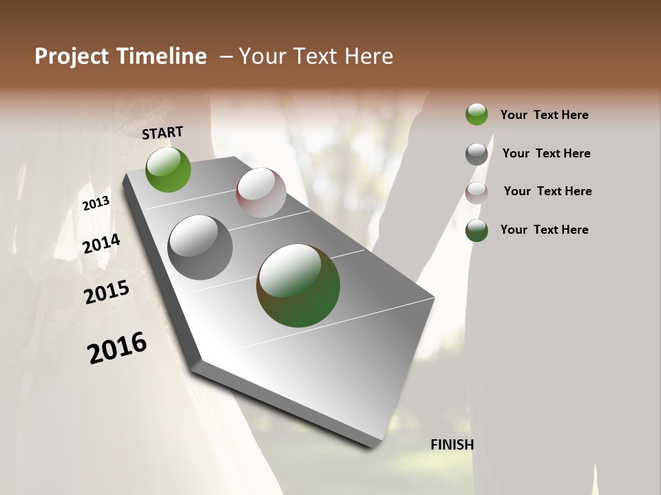 Body Care Short Hair Brown Eyes PowerPoint Template