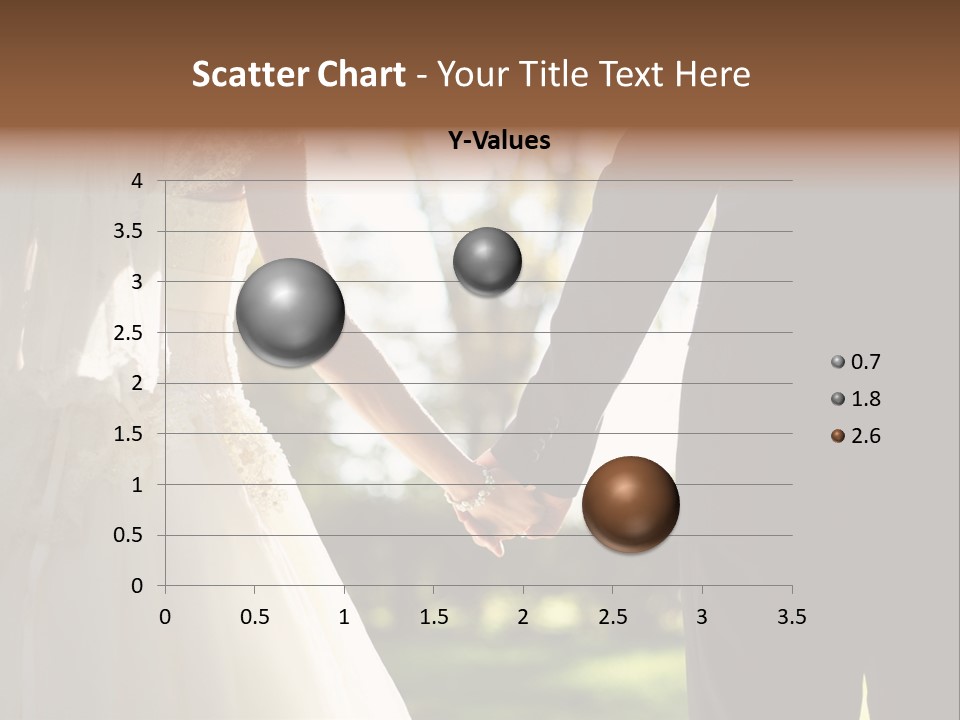 Body Care Short Hair Brown Eyes PowerPoint Template