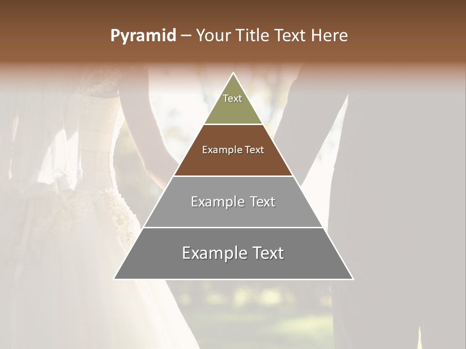 Body Care Short Hair Brown Eyes PowerPoint Template