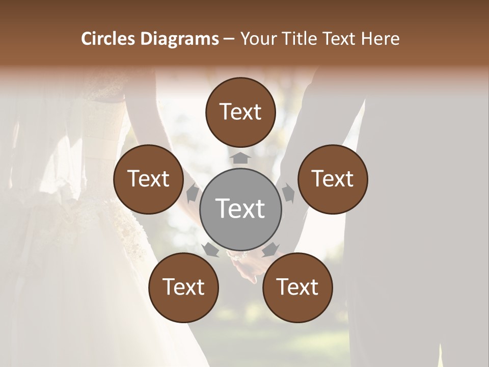 Body Care Short Hair Brown Eyes PowerPoint Template