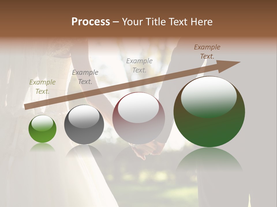 Body Care Short Hair Brown Eyes PowerPoint Template