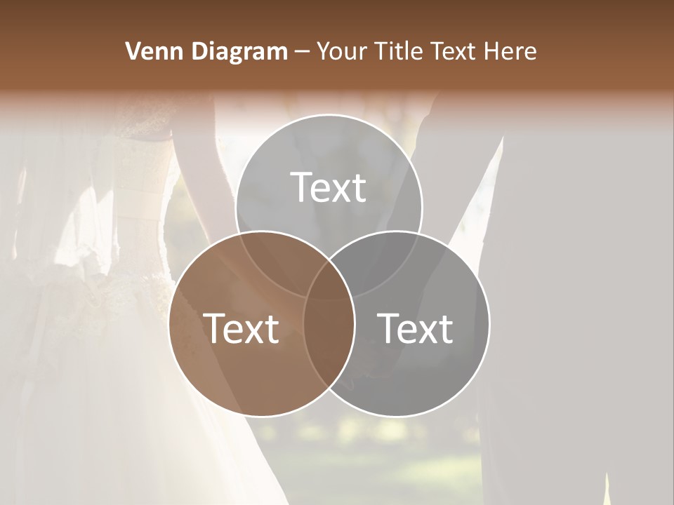 Body Care Short Hair Brown Eyes PowerPoint Template