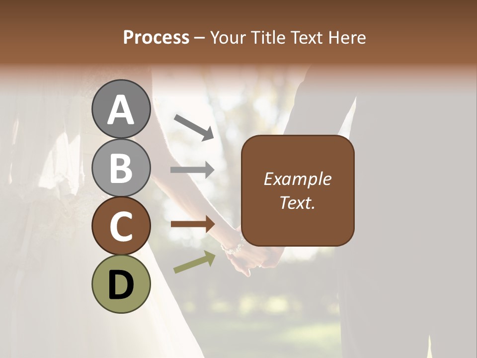 Body Care Short Hair Brown Eyes PowerPoint Template