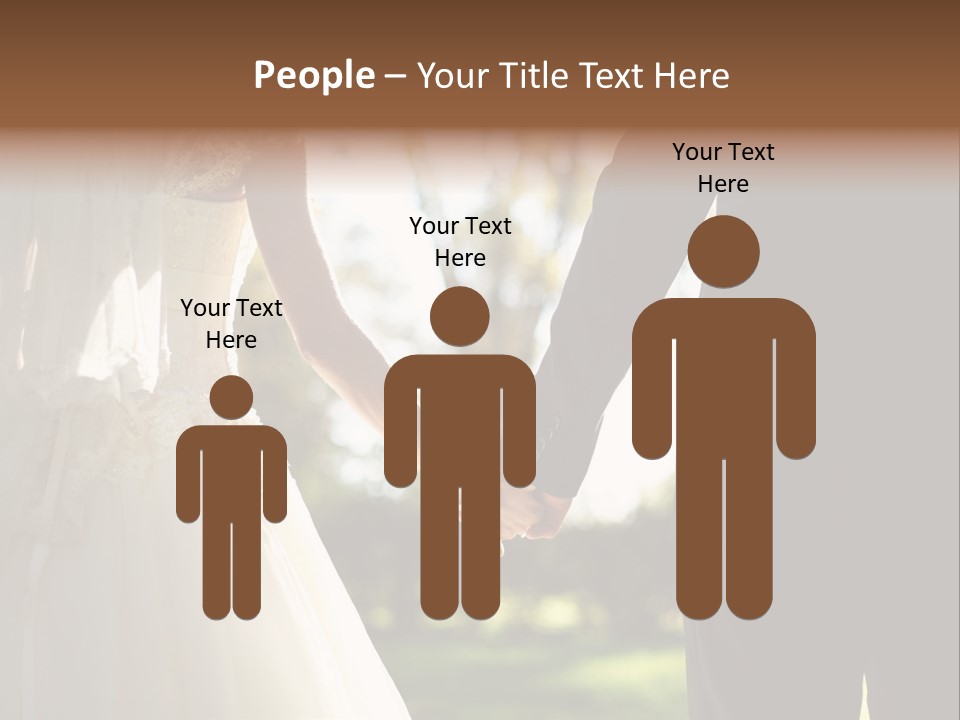 Body Care Short Hair Brown Eyes PowerPoint Template