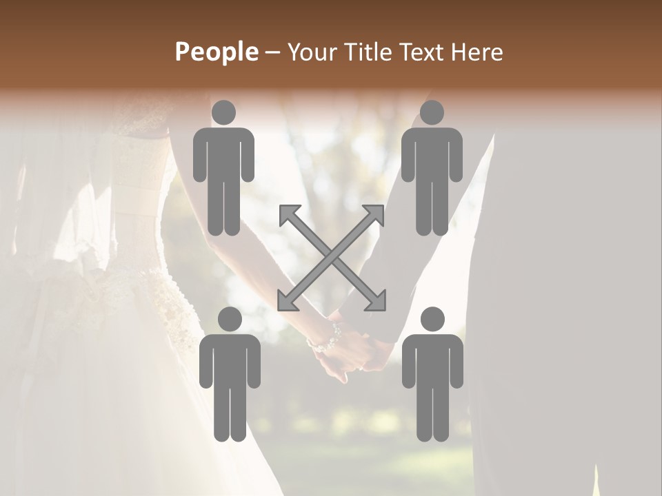 Body Care Short Hair Brown Eyes PowerPoint Template