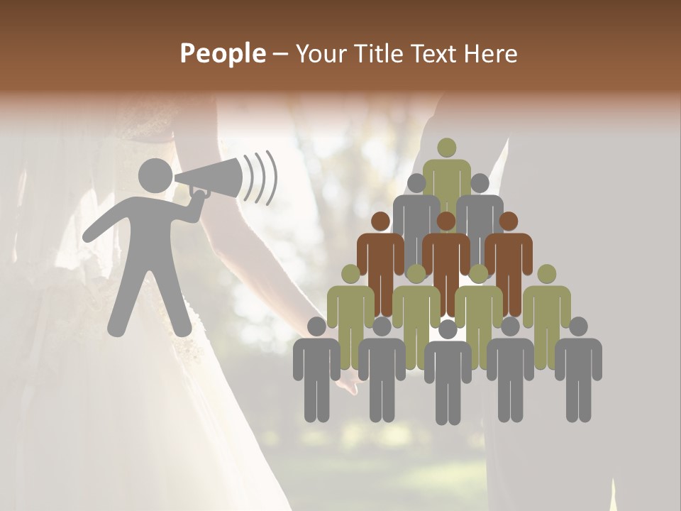 Body Care Short Hair Brown Eyes PowerPoint Template