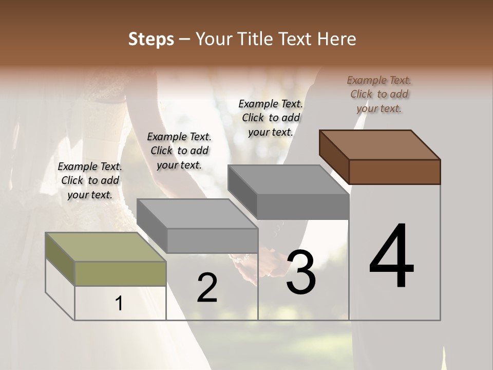 Body Care Short Hair Brown Eyes PowerPoint Template