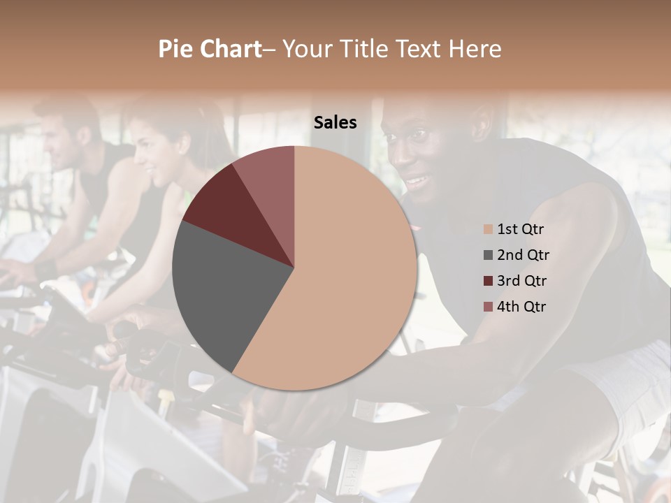 Body Care Short Hair Brown Eyes PowerPoint Template