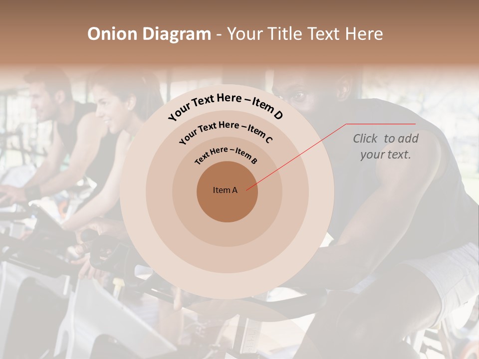 Body Care Short Hair Brown Eyes PowerPoint Template