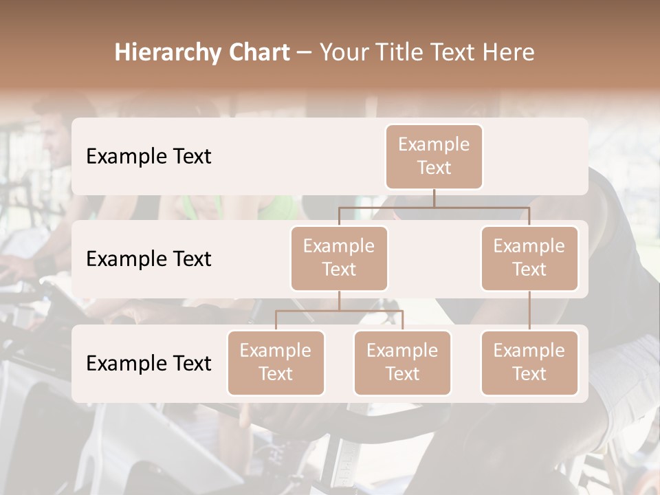 Body Care Short Hair Brown Eyes PowerPoint Template