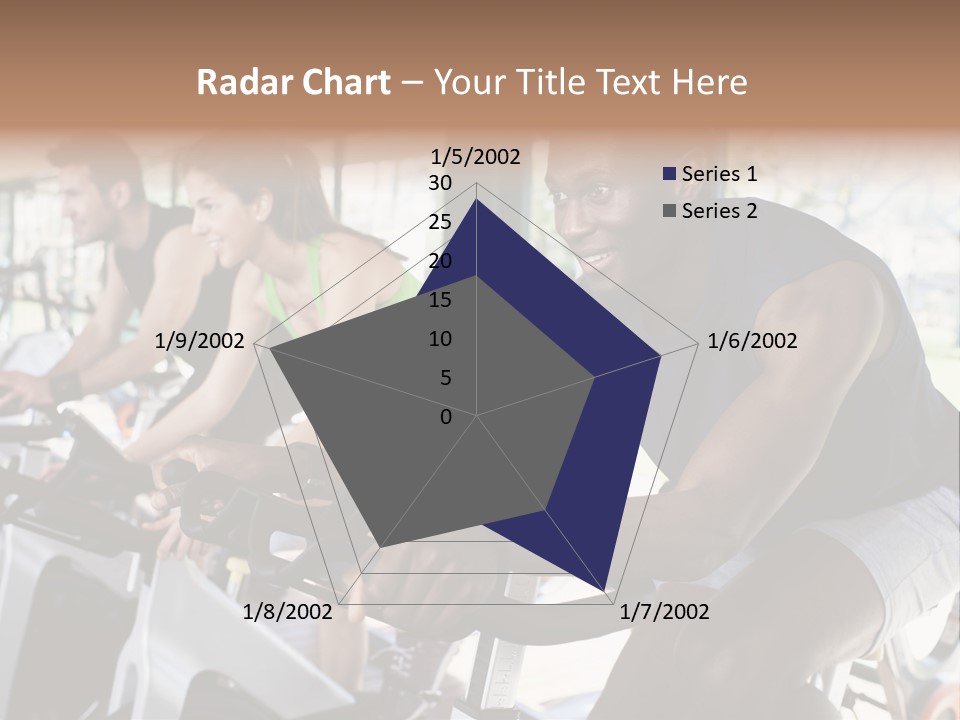 Body Care Short Hair Brown Eyes PowerPoint Template