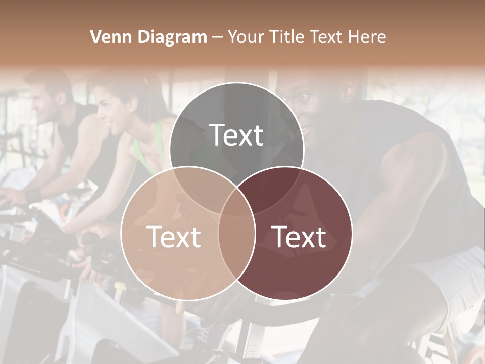 Body Care Short Hair Brown Eyes PowerPoint Template