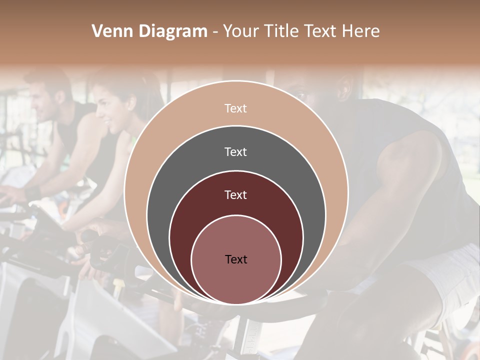 Body Care Short Hair Brown Eyes PowerPoint Template