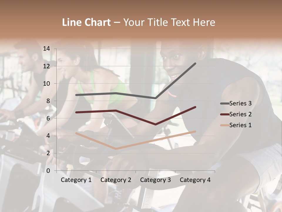 Body Care Short Hair Brown Eyes PowerPoint Template