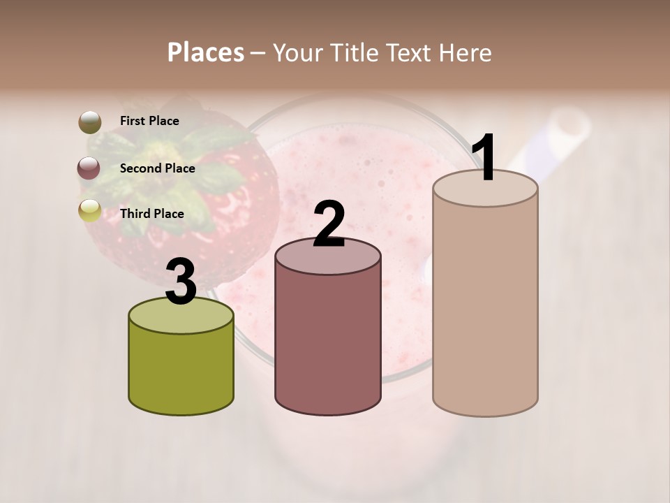 Nature Gourmet Fruit PowerPoint Template