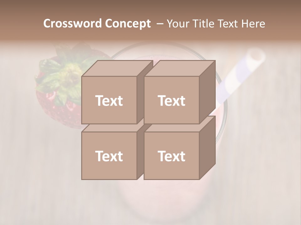 Nature Gourmet Fruit PowerPoint Template