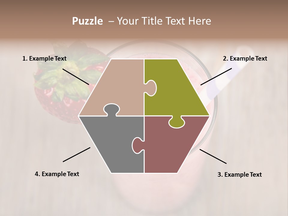 Nature Gourmet Fruit PowerPoint Template