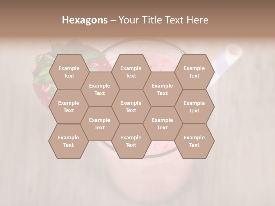 Nature Gourmet Fruit PowerPoint Template