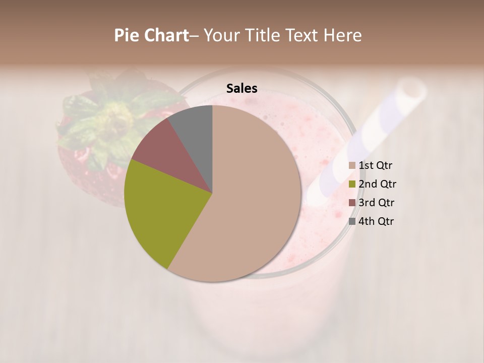 Nature Gourmet Fruit PowerPoint Template