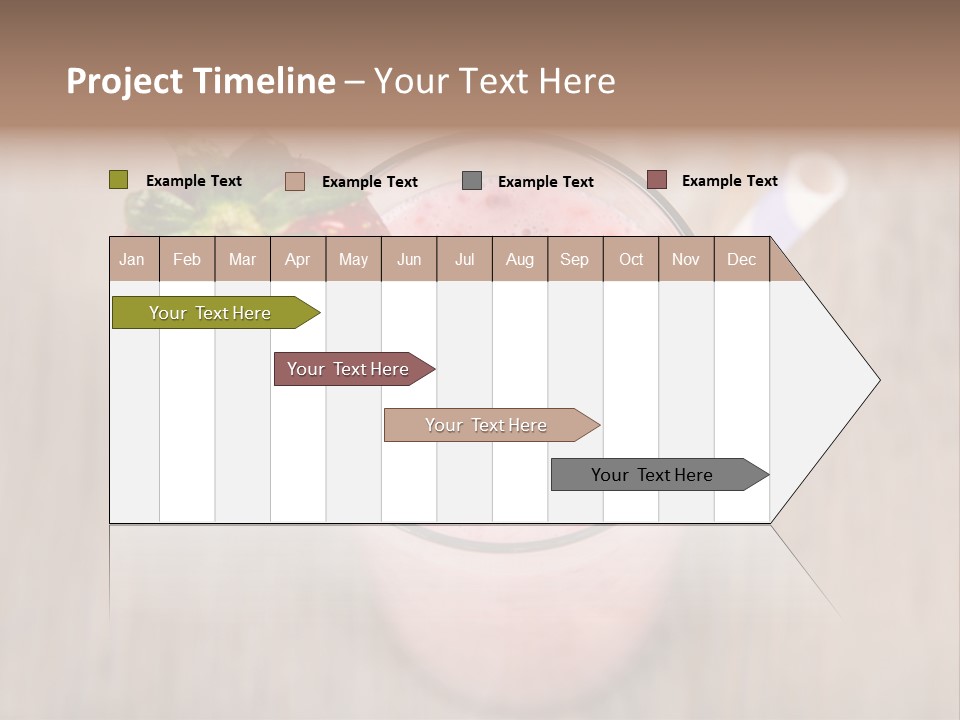 Nature Gourmet Fruit PowerPoint Template