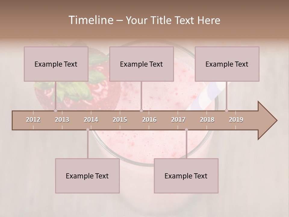 Nature Gourmet Fruit PowerPoint Template