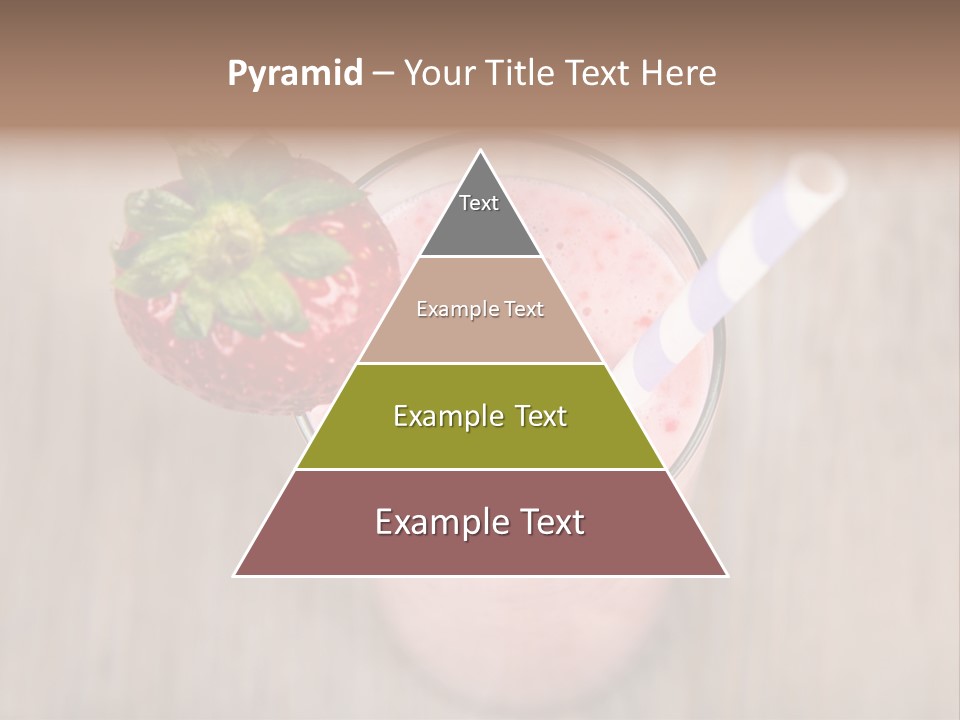 Nature Gourmet Fruit PowerPoint Template