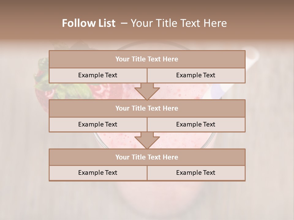 Nature Gourmet Fruit PowerPoint Template